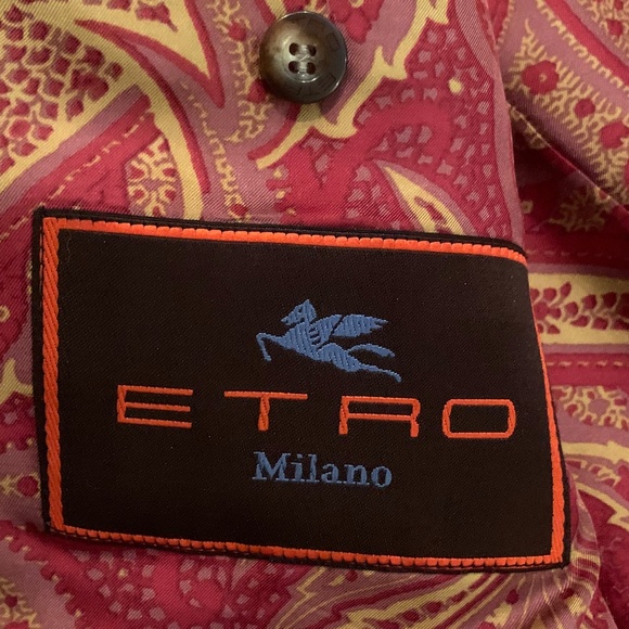 Etro Men's Wool Blazer - Picture 4 of 12